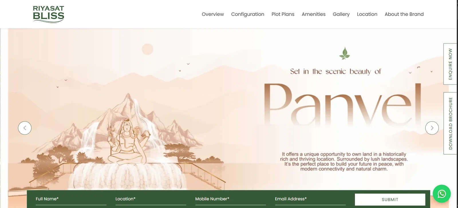 Riyasat Bliss — Campaign Landing Page