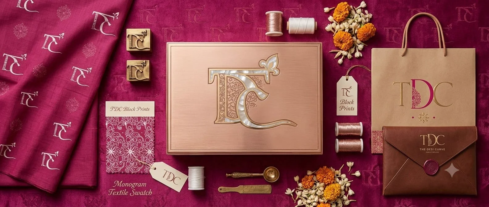 The Desi Curve — Identity & Packaging